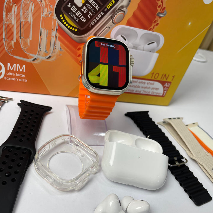 Nuevo Combo Smartwatch H82 Ultra 10 en 1