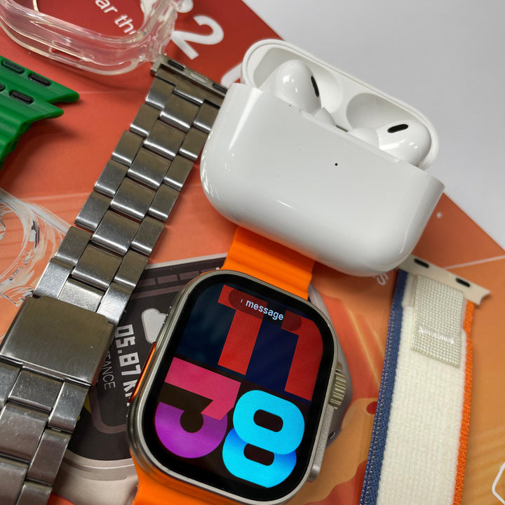 Nuevo Combo Smartwatch H82 Ultra 10 en 1